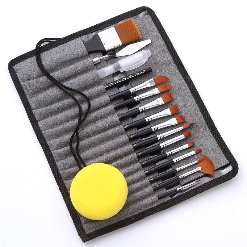 17 Brush Painting Set