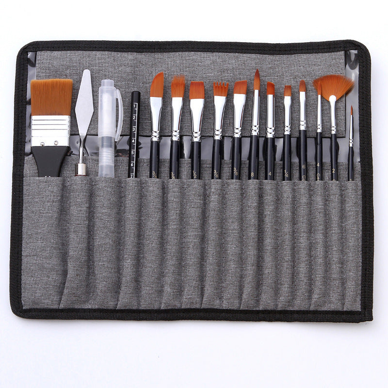 17 Brush Painting Set