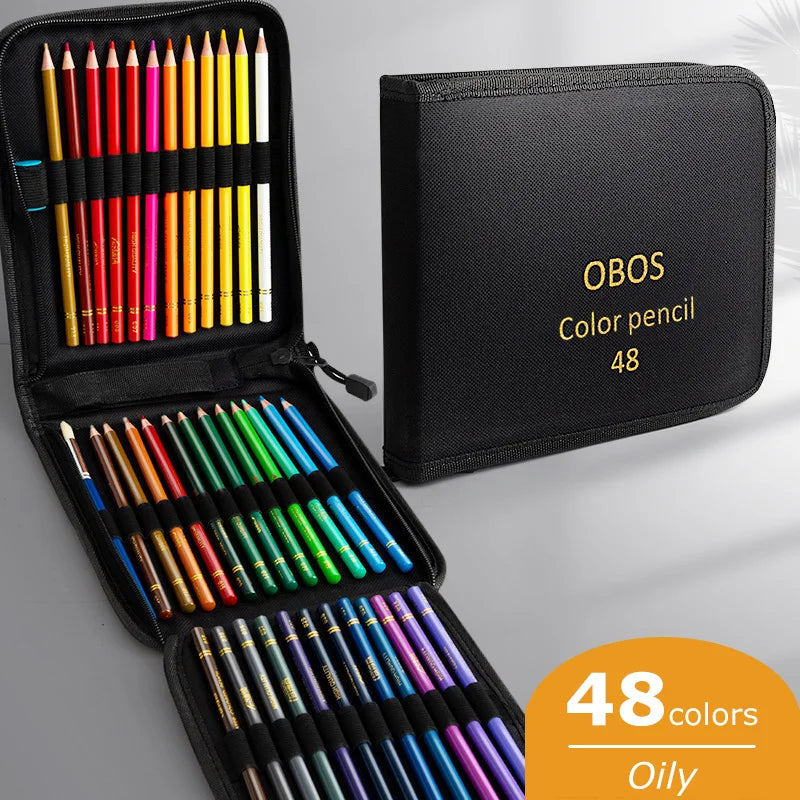 Oil/Watercolor colored pencil set