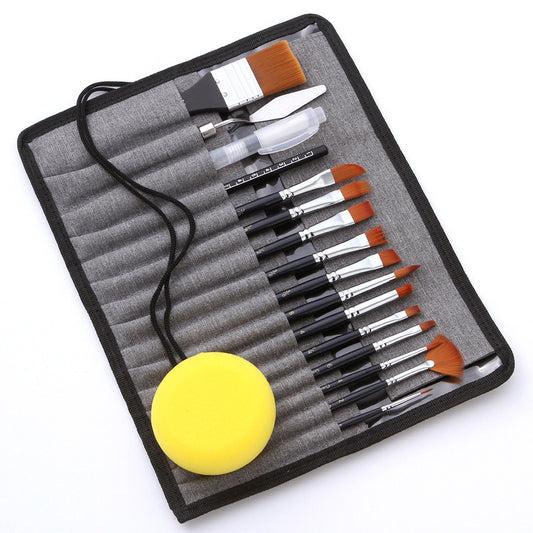 17 Brush Painting Set