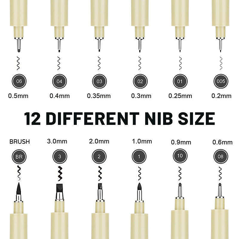Fine Point Ink Pen Set