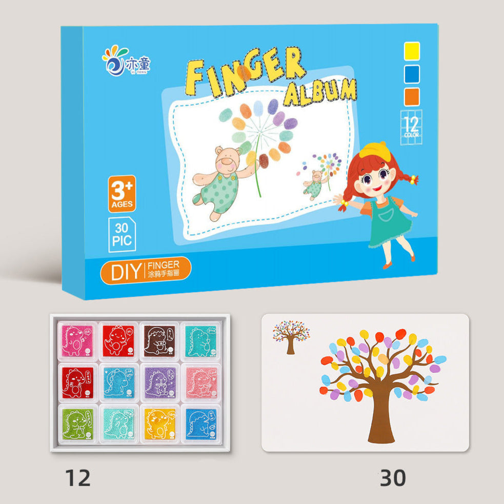 Children's finger painting set (non-toxic)